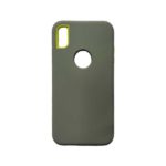 WOW iPhone XS Dual Ultra Slim Case (Gray/Green)
